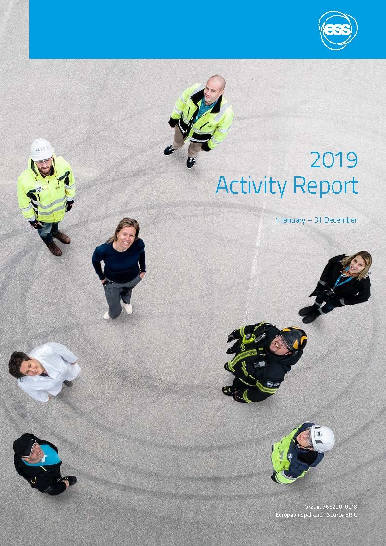 Activity report 2019 cover