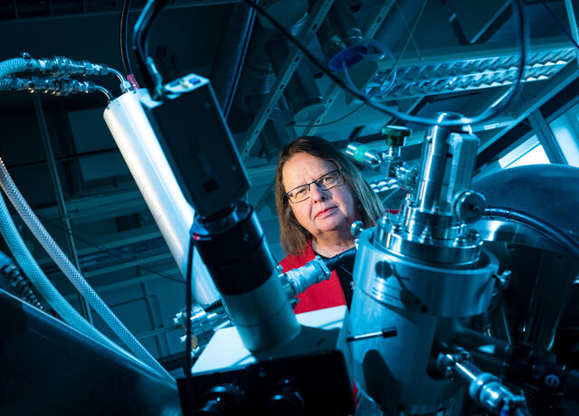 Photograph of Kristina Edström, Professor of Inorganic Chemistry at Uppsala University
