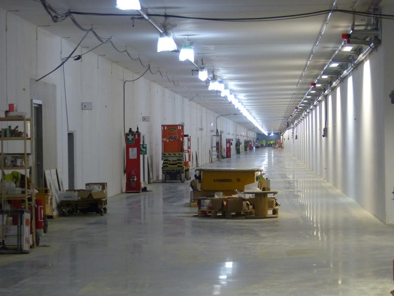 Accelerator tunnel ESS