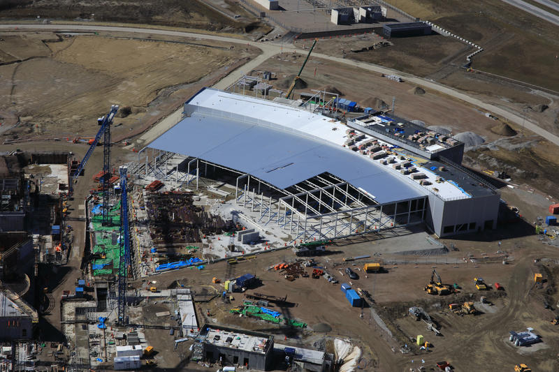 ESS Construction Site Aerial Photo